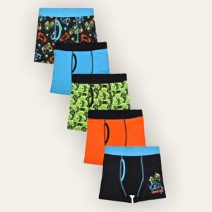 SOLDⓂ️NEW Athletic Works Boys Performance Game Boxer Briefs 5 Pack, Multi M 8